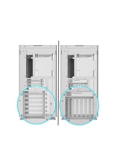 Cougar FV270 CGR-58M6W-RGB  E-Atx Mid Tower Bilgisayar Kasası