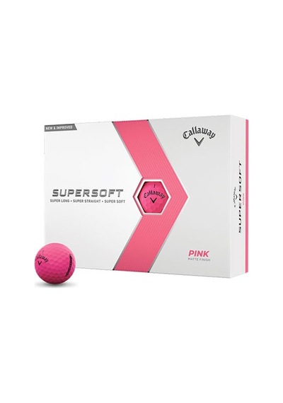 Callaway Bl Cg Supersoft Pink Golf Topu - 3lü Karışık