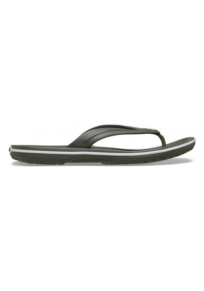 Crocs Crocband Flip Erkek Parmakarası Terlik - Koyu Yeşil