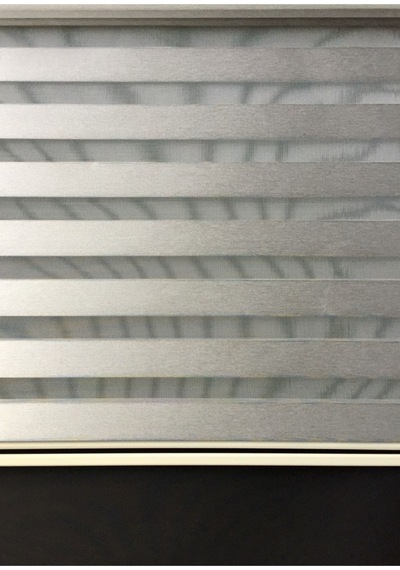 Işık Güneş Geçirmeyen Blackout Karartma Zebra Stor Perde Gri - 97209573 Gri