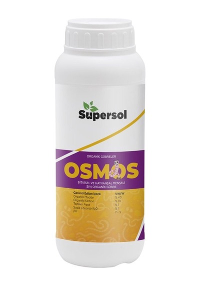 Supersol Osmos 1 L - Bitkisel Ve Hayvansal Kaynaklı Organik Sıvı Gübre 1 Lt