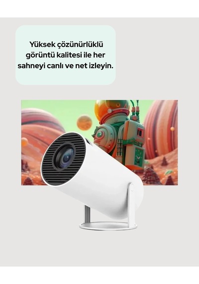 Kablosuz Bağlantılı Ultra Pro Projeksiyon