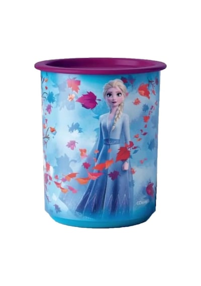 Tupperware Elsa Anna Karlar Ülkesi Frozen Temalı Tek Parmak Sakla Çok Renkli