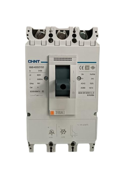 Chint - Nm8-400s/315/3 3p 315a Ayarsalı Kompakt Şalter 268948