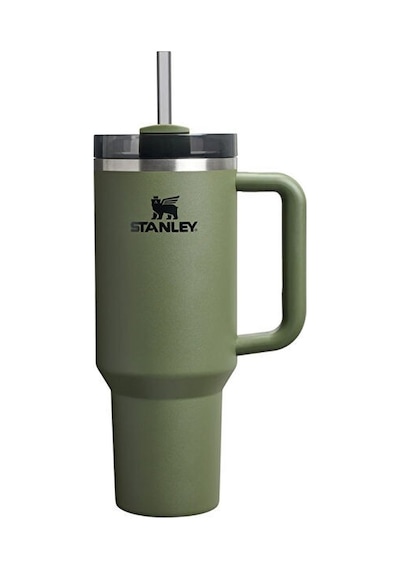 Stanley The Quencher Flowstate Tumbler Pipetli Termos Bardak 1,18l Yeşil