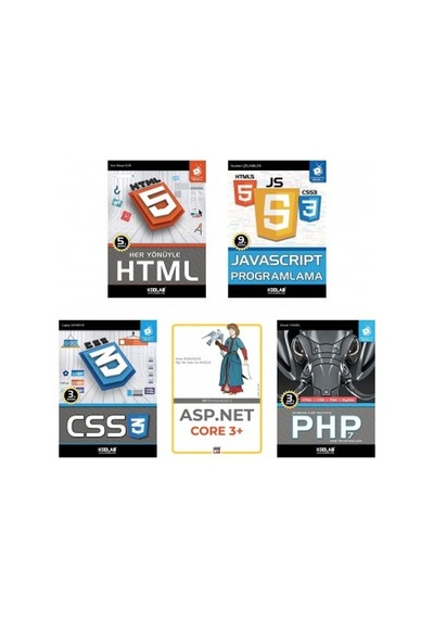 Web Tasarıma Giriş 5 Kitap Takım - Komisyon - Kodlab