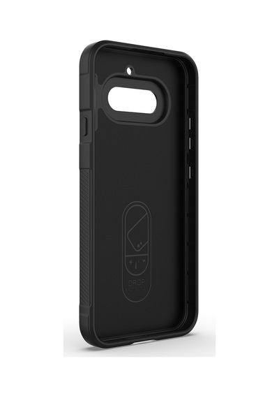 Nothing Phone 4a Kılıf Esnek Tpu Oyuklu Arka Yüzey Tasarımlı Etnik Silikon Kapak Siyah
