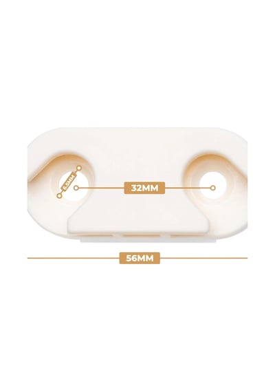 Ikea Hemnes Ayakkabı Dolabı Yedek Menteşe 4 Adet Petg Beyaz