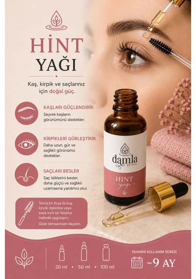 Biodamla Natural Hint Yağı 100 Ml