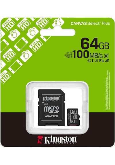 TP-Link Tapo C211 2K 3MP Yatay & Dikey Ev Güvenliği Wi-Fi Kamerası + Kingston Canvas Select Plus 64 GB MicroSD