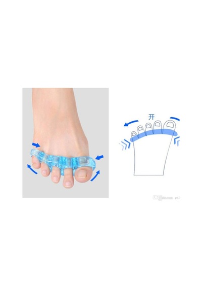 Ayak Parmak Şekil Düzeltici Ayak Parmak Ayırıcı Pampared Toes