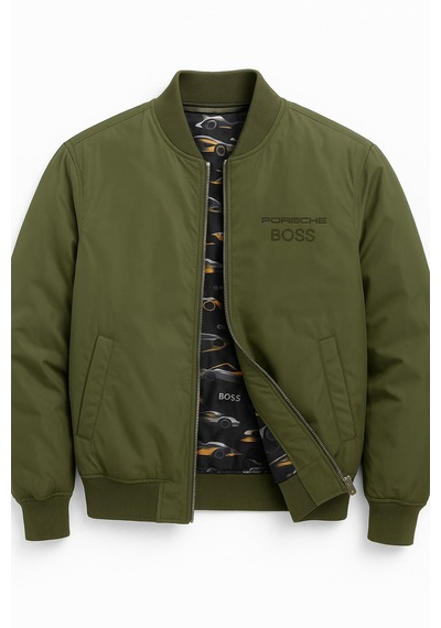 Hugo Boss Boss Porsche Erkek Ceket Yeşil