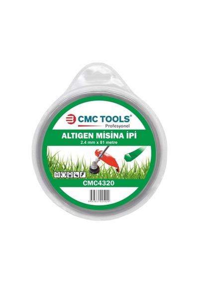 Cmc 4322 Tırpan Misinası Altıgen 3mm 43mt