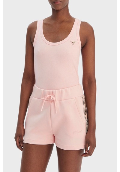 Guess Bayan Top V4yp06 K8rt2 G67b Pembe Pembe