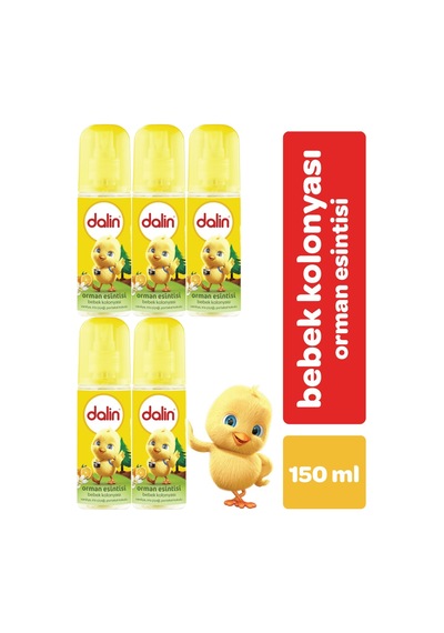 Dalin Bebek Kolonyası 150Ml Orman Esintisi (Vanilya-İris Çiçeği-P