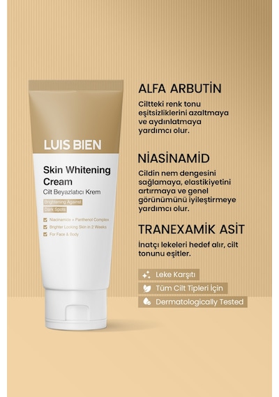 Luis Bien Cilt Beyazlatıcı Krem 50 G Luis Bien Cilt Beyazlatıcı Krem 50 G