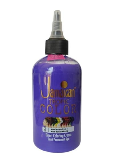 Jamaican Jeans Color Saç Boyası 250Ml Mavi Hatmi Çiçeği 514
