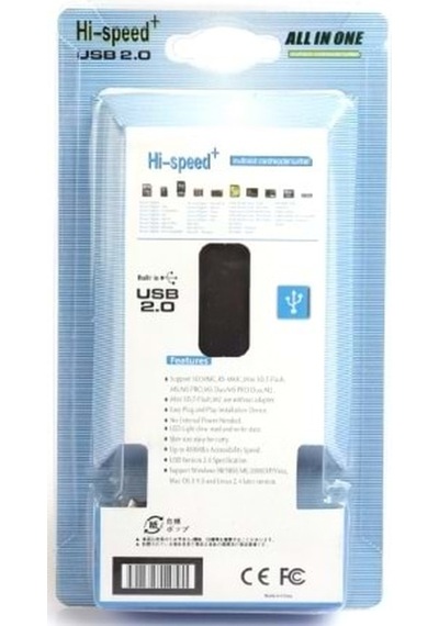 Çoklu Kart Okuyucu Compact Flash Sd Micro Sd Mm Stick Xd Usb 2.0