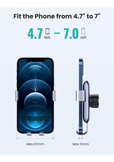 Araç İçi Havalandırma Klima Izgarası İçin Telefon Tutucu 2 Mixed