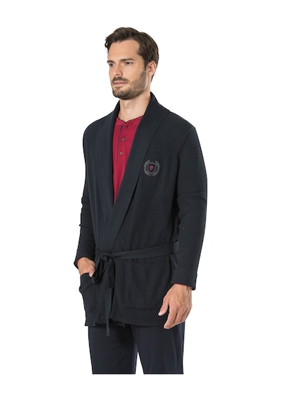 Pierre Cardin 5595 Erkek Çeyizlik 5'li Rob Pijama Takım-lacivert Lacivert