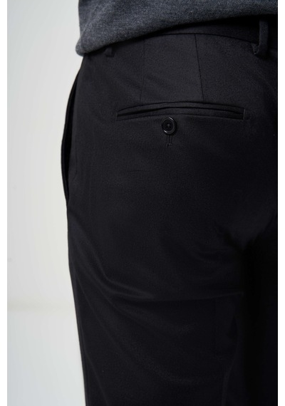 Bisse Erkek Regular Fit Flanel Klasik Pantolon Sıyah Ppnk23k23201 D99 Siyah Bisse Erkek Regular Fit Flanel Klasik Pantolon Sıyah Ppnk23k23201 D99 Siyah