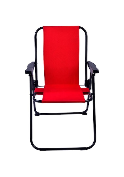 Exent 2-6 Yaş Lüx Çocuk Piknik Sandalyesi-mini Kamp Sandalyesi-kırmızı Çok Renkli