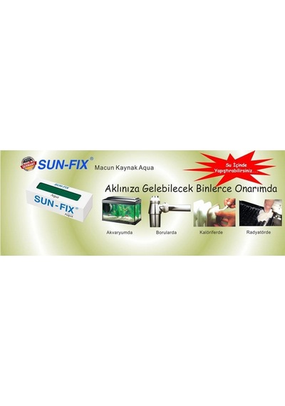 Mey İthalat Sun Fix Aqua Kaynak Macunu 50 Gr