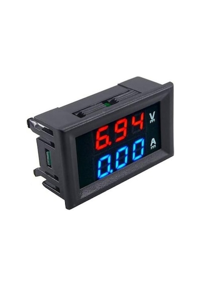 Voltmetre & Ampermetre Dual Digital 0 30v / 0 100a G.y. Dc Şöntlü