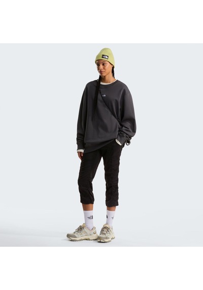 The North Face U Essentıal Lıght Relaxed Crew Unisex Sweatshirt Nf0a8gqcrhı1 Gri