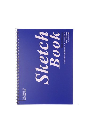 Morning Glory 4500 Sketch Book 34,7x25,4 Cm Lacivert 15011-8760