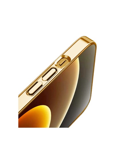 Ally İphone 13 Pro Max 6.7inç Magsafe Uyumlu Renkli Kenar Silikon Kılıf- 5775 Beyaz