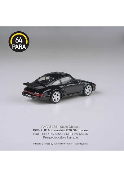 Para64 Porsche Ruf 1986 Btr Black Lhd Pa-55545 Çok Renkli