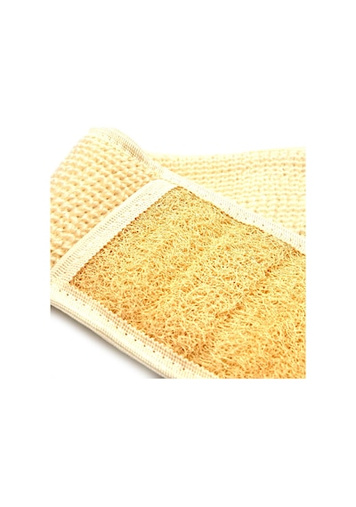 Doğal Kabak Lifi Banyo Hamam Uzun Sırt Kesesi İp Saplı 11x71 Cm