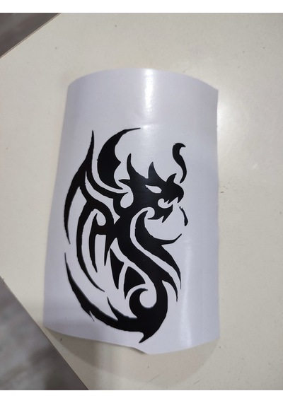 Siyah Ejderha Sticker Diğer