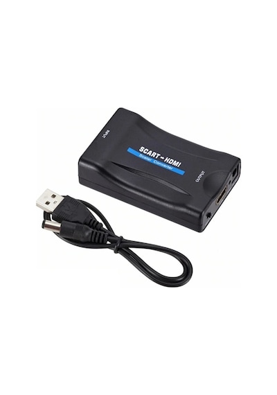 Alfais 4361 Scart To Hdmı Av Video Çevirici Dönüştürücü Adaptör (516254793)