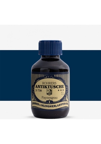 Antik Mürekkep 28-modern Sanatçılar İçin Profesyonel 100ml 730-paynesgrau Çok Renkli