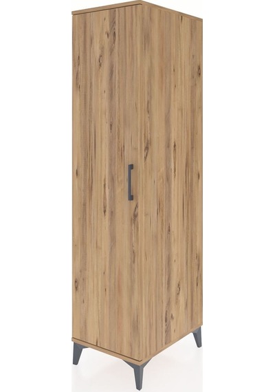 Kronos Dolap 4 Raflı Tek Kapaklı 44x59x182 Çam-çam Çam