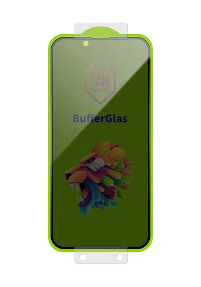 Joko - 2 - Apple iPhone Uyumlu 14 Buffer Hayalet Cam Ekran Koruyucu - Glblseme - - Siyah