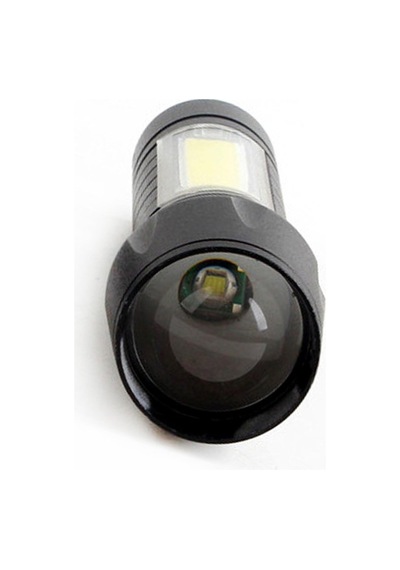 Watton Mini Çok Güçlü Şarjlı El Feneri Wt-030-6548 Siyah