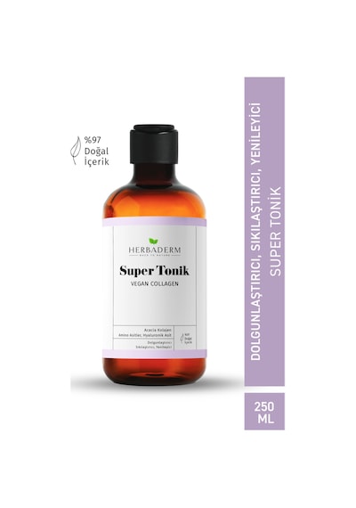 Herbaderm Vegan Collagen Dolgunlaştırıcı Super Tonik 250 Ml