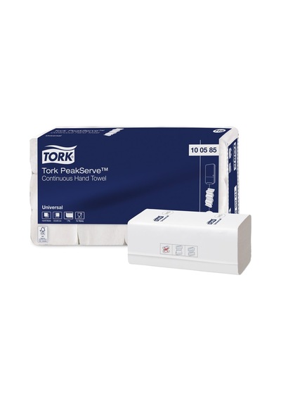 Tork Peakserve Universal Z Katlı Havlu 410'lu 12 Paket 20.1 x 22.5 CM