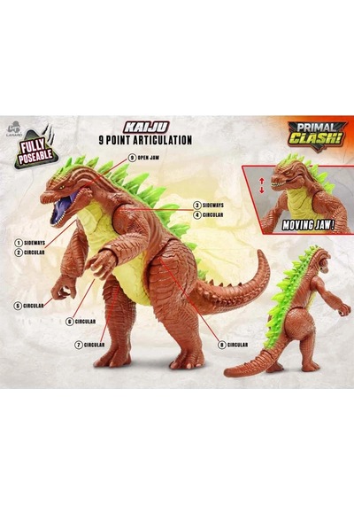 Mey İthalat S00037129 Figür Dinozor Epıc Mega Monster Kaju-sun