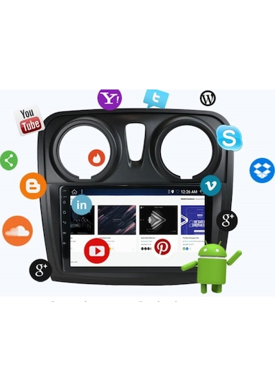 Nakamichi Renault Sembol 9'' 2+32 Gb Multimedya