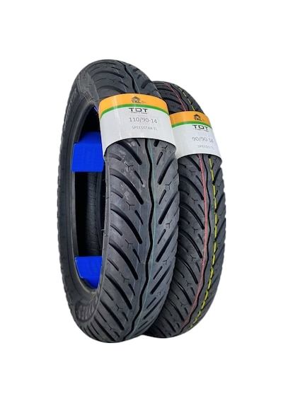 110/90-14 Ve 90/90-14 Tl Tubeless - Dubleks Speedy Lastik Takımı