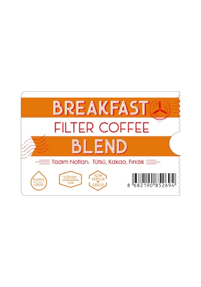 Moliendo Breakfast Blend Çekirdek Filtre Kahve 250 G