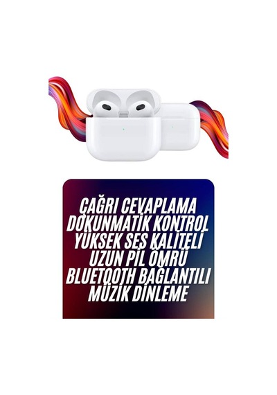 Northcity 3. Nesil Kablosuz Bluetooth Kulaklık - Sesli Asistanlı Hd Kulak İçi Pro Model