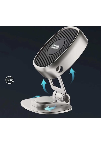 Go Des GD-HD788 Magnetik Araç İçi Telefon Tutucu Düz Zemin Tasarım - ZORE-221217