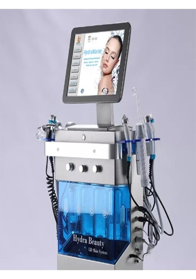 Hemels Profesyonel Hydrafacial 14 Multifonksiyon 8 Başlıklı Cilt Bakım Cihazı
