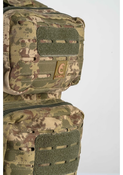 Combat Tactical Outdoor Taktik 45 Lt Askeri Sırt Çantası Su Geçirmez Yürüyüş Seyahat Dağcı Kamp Trek Piyade Desen