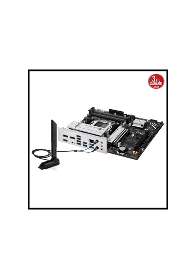 Asus Prıme B850m-a Wıfı, 4xddr5, 3xm.2, 2xdp, Hdmı, Type-c, Wi-fi 6, Bluetooth 5.3, Am5 Soket Anakar